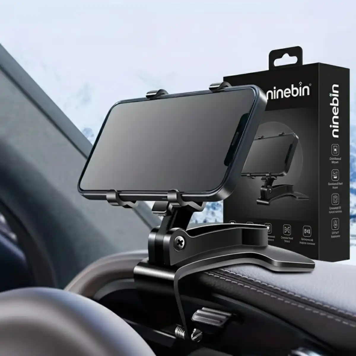 🔥Last Day 50% OFF🔥Universal 360° Dashboard Phone Holder Ninebin™